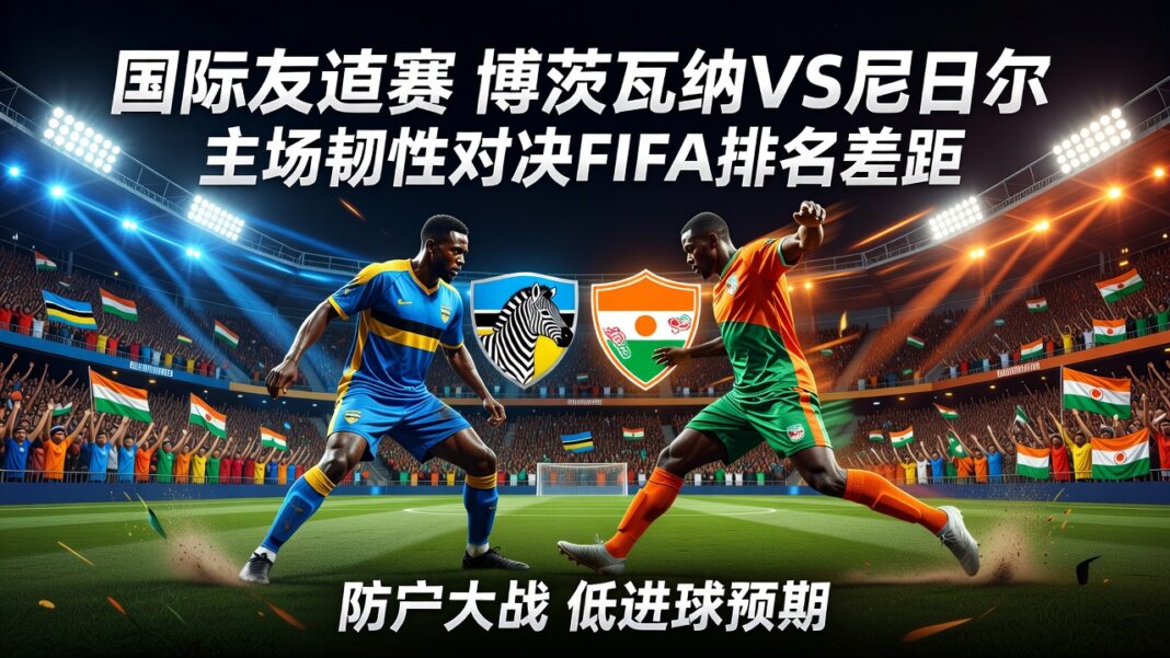 国际友谊赛博茨瓦纳VS尼日尔:FIFA排名差距与主场韧性精准足球预测