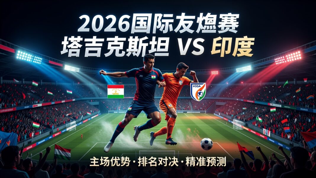 2026国际友谊赛塔吉克斯坦VS印度:排名差距与主场优势下的精准足球预测