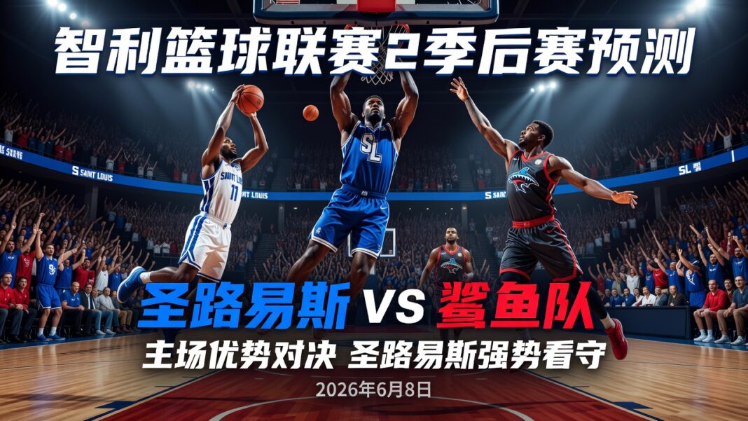 智利篮球联赛2圣路易斯主场迎战鲨鱼队:2026年6月8日比赛预测与专业分析