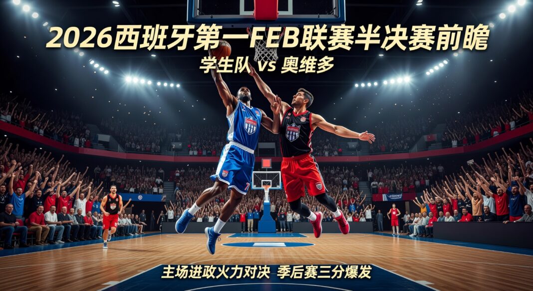 2026西班牙第一FEB联赛半决赛前瞻:学生队对阵奥维多数据分析与篮球推荐分析预测