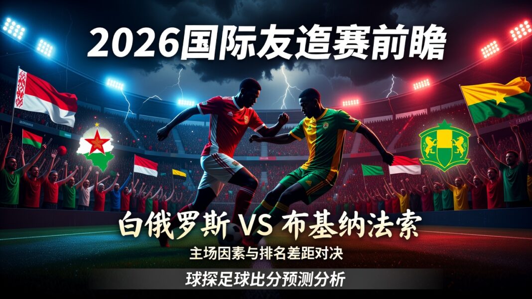 2026国际友谊赛白俄罗斯VS布基纳法索前瞻:主场因素与排名差距深度解析