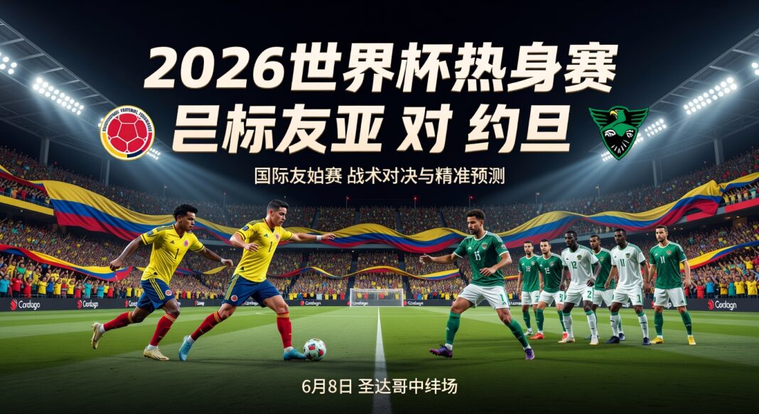 国际友谊赛哥伦比亚对约旦:2026世界杯热身赛精准足球预测与战术分析