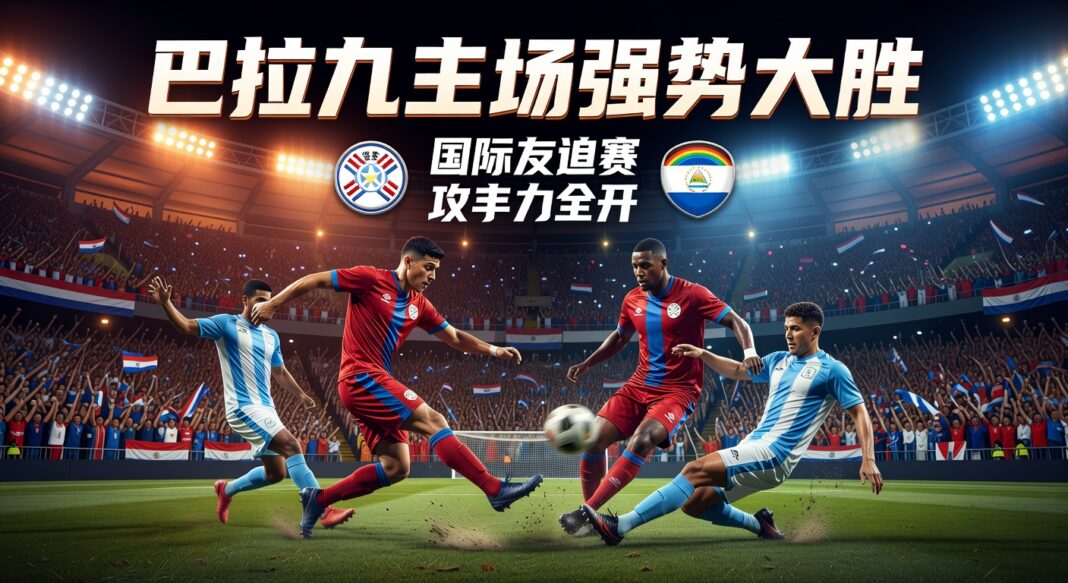 巴拉圭4-0尼加拉瓜 国际友谊赛主场展现强劲攻击力
