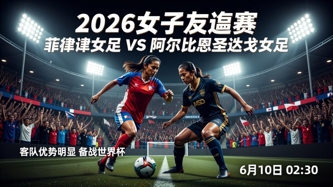 2026女子友谊赛菲律宾女足VS阿尔比恩圣迭戈女足 球探足球比分预测分析报告