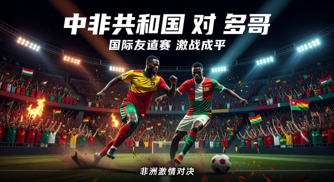 Central African Republic 1-1 Togo 国际友谊赛双方激战成平
